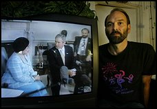 Fred Burks during his interpreting career